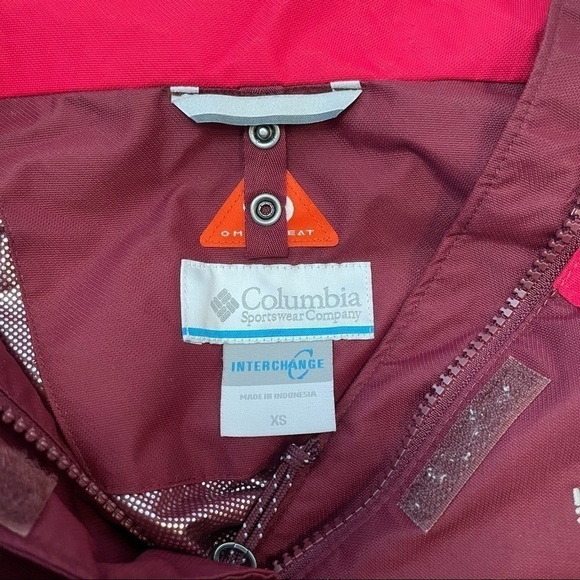 Columbia Interchange Omni Heat Women's Jacket Size Extra Small - Picture 3 of 5